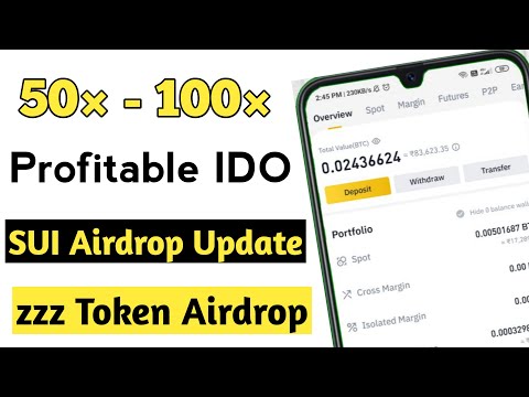 Flip your 20$ Into 1500$ | Sui Airdrop Scam | Gosleep Token IDO | 100× Profitable | zzz Token