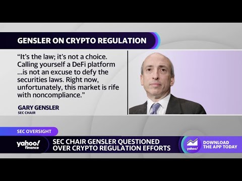 SEC Chair Gary Gensler testifies on crypto regulations before Congress