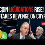 Bitcoin Liquidations Rise! The SECTakes Revenge On Crypto | Crypto News Update