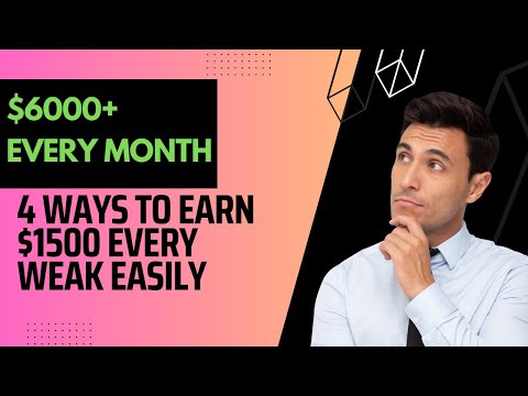 How to Make Money Online | 4 Methods for Earning Income from Home | how to make money online 2023