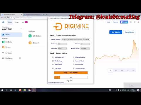 BEST BITCOIN MINER SOFTWARE 2023   0 5 BTC LIVE MINING PROOF   DIGIMINE CRYPTO MINER 2023