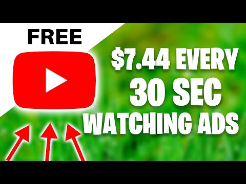 Earn $7.44 Every 30 Seconds WATCHING ADS (Make Money Online)