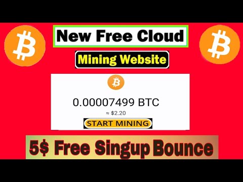 New Free Bitcoin Mining Website Site 2023|| New Free Cloud Mining Website|| 5$ Singup Bounce