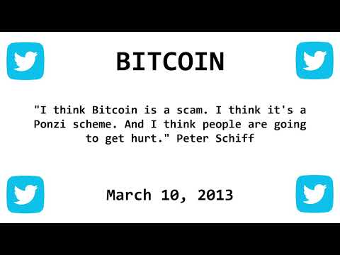 "I THINK BITCOIN IS A SCAM" IN 2013
