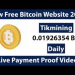 Tikmining Live Payment Proof Free Bitcoin Mining Website 2023 Free Cloud Mining Website 2023