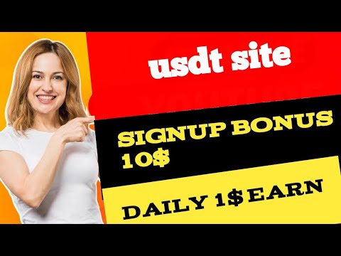 Usdt mining site | New free Bitcoin mining site 2023 | signup bonus 100
