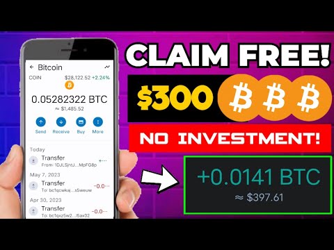 Free $308 Bitcoin Withdraw Every 24 Hours (new free Bitcoin mining site without investment)