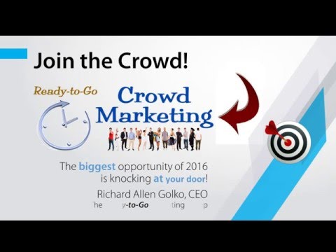 Crowd Marketing Invite for Everyone who Wants to Make Money Online