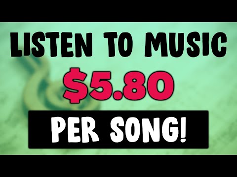 Earn $580 Listening To Music Online! | Make Money Online 2023