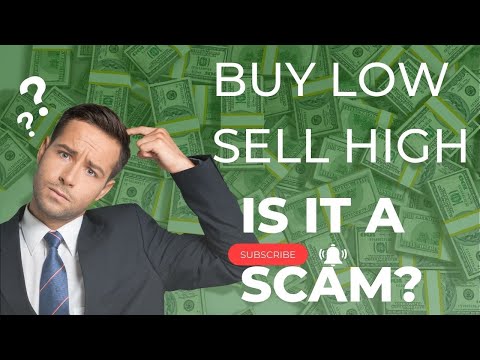 BUY LOW SELL HIGH , IS IT A SCAM - CRYPTO TRADER PODCAST