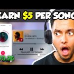 Earn $500 Just By Listening To Music! (Make Money Online From Home 2023)