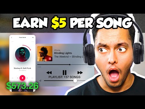 Earn $500 Just By Listening To Music! (Make Money Online From Home 2023)