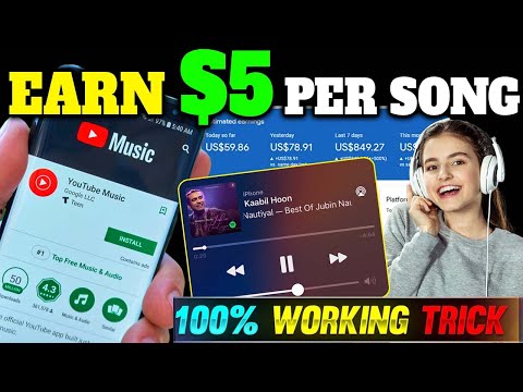 How To Make Money Online 2023 - Earn Money By Listening YouTube Music
