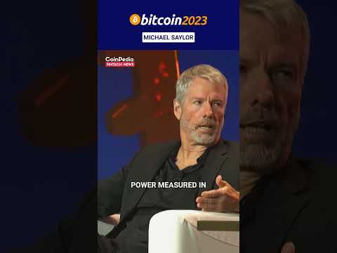 Michael Saylor on Bitcoin Thermodynamics! || Bitcoin Conference 2023 || Coinpedia News