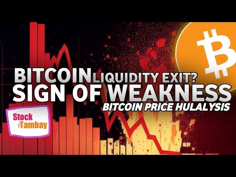 SIGN OF WEAKNESS | BITCOIN PRICE HULALYSIS | BTC TODAY BTC NEWS BTC PRICE UPDATE CRYPTO TAGALOG