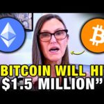 "Bitcoin to $1.5 Million Dollars At THIS Date" Cathie Wood 2023 Crypto Prediction