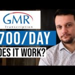 GMR Transcription Jobs Honest Review (2023)