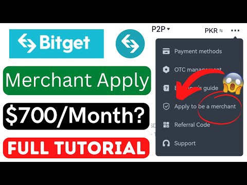 Bitget p2p Merchant - How to Apply for Merchant in Bitget p2p - How to become Bitget p2p Merchant