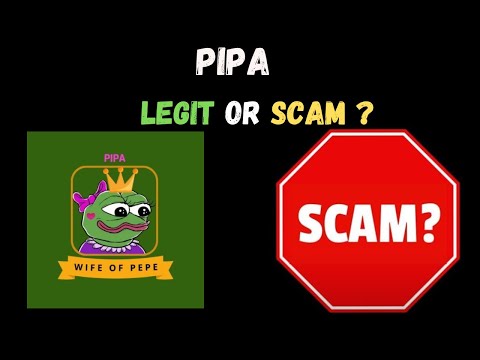 PIPA TOKEN COIN CRYPTO REVIEW PRICE NEWS LEGIT OR SCAM ?