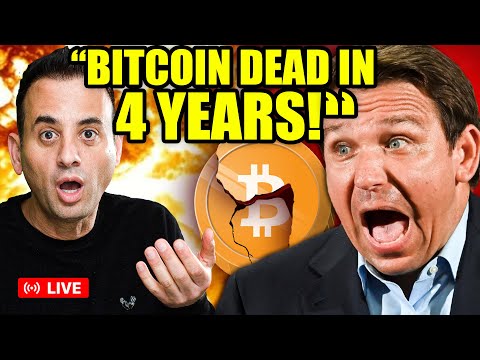 Ron DeSantis' Terrifying Warning TO ALL BITCOIN HOLDERS!