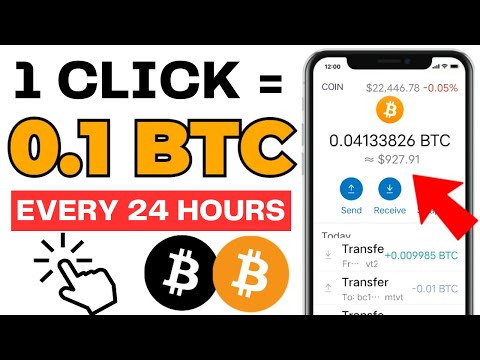 Earn Free 0.1 BTC Every 24 Hours | Free Bitcoin Mining Site (NO INVESTMENT)