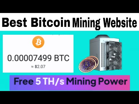 Best New Bitcoin Cloud Mining Website || Bitcoin Mining site || Free Cloud Mining Site.Real Site