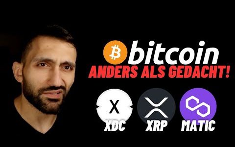 Bitcoin: Das kam unerwartet! | + XRP, XDC, MATIC | Krypto News