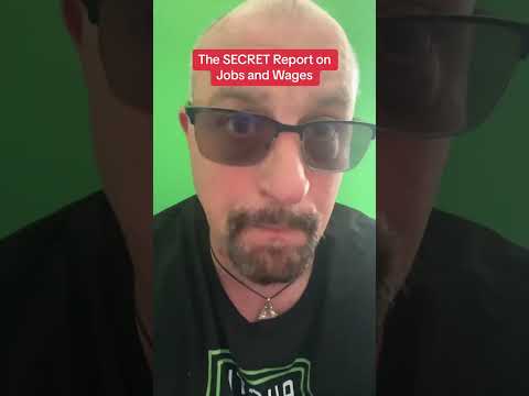 Secret Report On Jobs & Wages #shorts