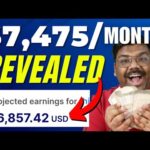 (EXPOSED) $0 to $7,475 Monthly Earnings | Easiest Way to Make Money for Beginners With No Skill