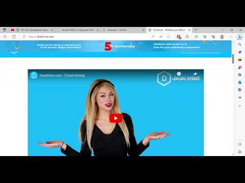 Dualmine Cryptocurrency Mining Ponzi Scheme Scam Website Warning