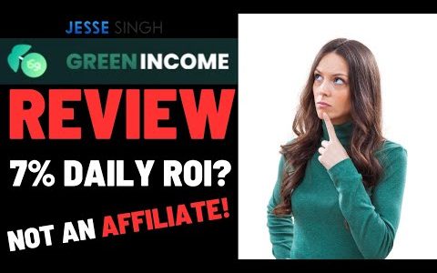 GreenIncome Review – Legit 7% Daily ROI Crypto MLM Or Huge Scam | Greenincome.org