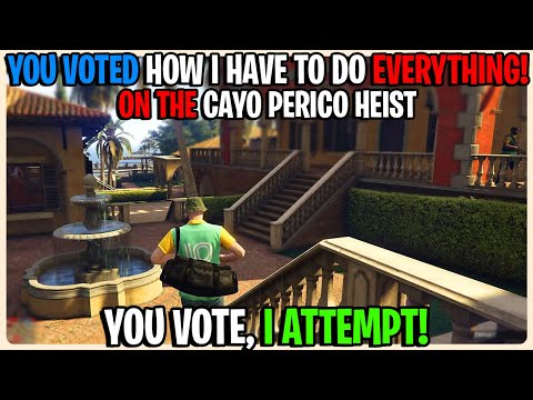 You Voted, I Attempted! Viewer Voted Cayo Perico Heist! Make Money Before The Update! GTA 5 Online!