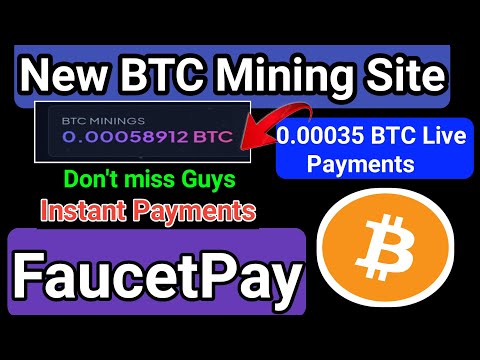 New Bitcoin Mining Website || 0.00035BTC Live Payments | Legit Or Scam | ivoryhash