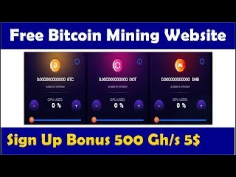 Free Cloud Mining Site|Free Bitcoin Mining Website |Free Btc Earning Site| Free Crypto Mining Site