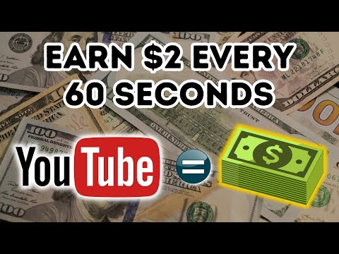 Make $2 Every 60 Secs: Profit from Watching YouTube (Make Money Online 2023)