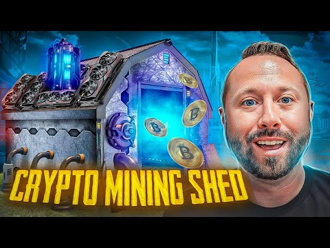 Turning an OLD SHED into a CRYPTO MINING FARM!