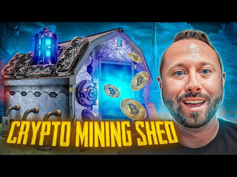 Turning an OLD SHED into a CRYPTO MINING FARM!