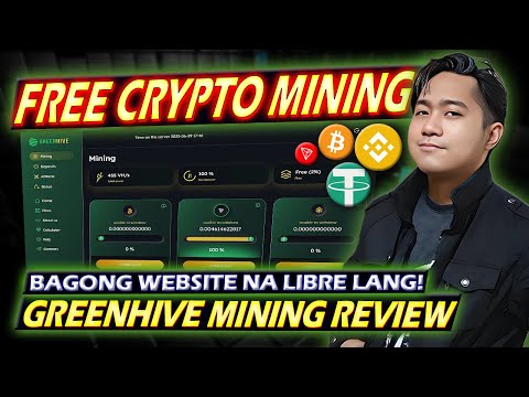 FREE CRYPTO MINING! | GreenHive Free Mining Bitcoin Tagalog Review