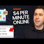 Make $4 Per Minute Chatting With People Online! (Make Money Online Secret Websites)