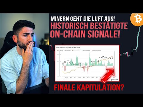 Bitcoin: Finale KAPITULATION gestartet! Verwirrungen um Spot ETF Anträge! Krypto News