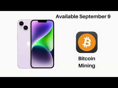 Official Bitcoin mining app on iPhone (lauching in the same day as iPhone 15