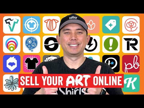 20 Sites To Make Money Online with Your Art