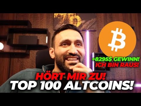 Bitcoin: Ich bin raus! | TOP 100 Kryptos! | Altcoin News!