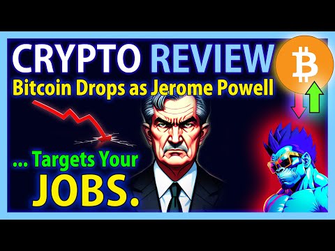 Crypto Review: Bitcoin DUMPS as Fed Targets Your Jobs! - 1hr 6hr DAILY - Key Price-Levels!