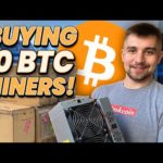 I Just Bought 10 Bitcoin Miners 🤯