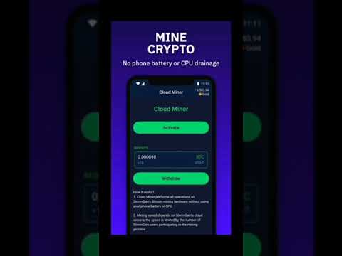 FREE Bitcoin MINING APP  LEGIT APP MINE BITCOIN ON PHONE APP REVIEW