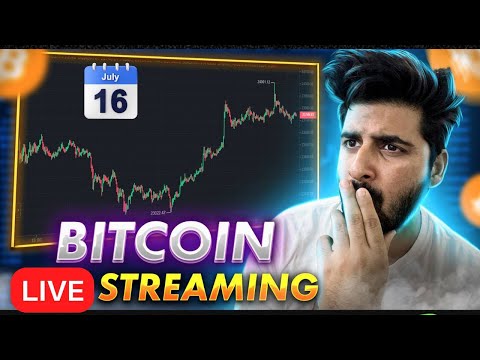 Bitcoin Live Scalp Trading | 16 - July | XRP,BTC,LTC,SOL Altcoin Analysis Hindi