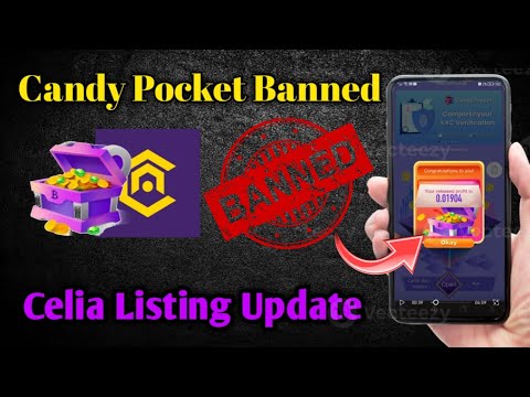 Candy Pocket Mining Banned || Celia Mining App Listing || New Free Bitcoin Mining App
