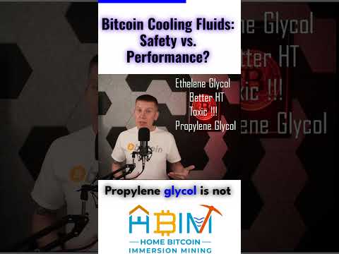 EP12-4: Bitcoin cooling fluids – safety vs. performance #shorts #bitcoinmining #immersioncooling