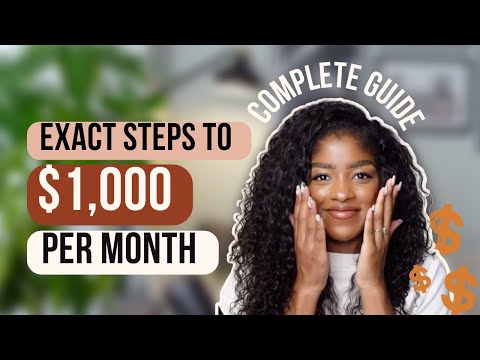Make your first $1,000 online | Full guide! | How to make money online 2023 step by step